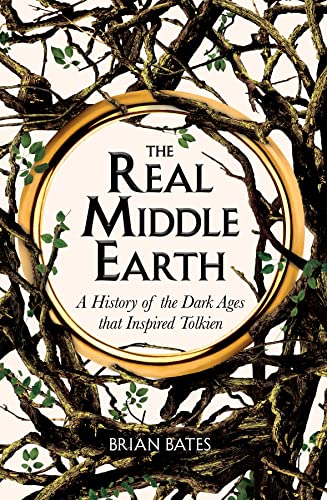 Book cover with a circular frame surrounded by tangled branches and small green leaves.