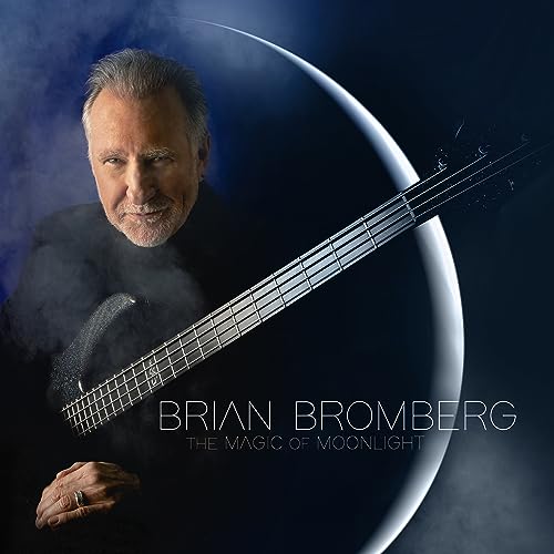 Brian Bromberg album cover featuring the artist with a bass guitar.