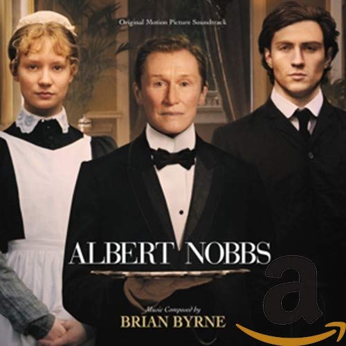 CD cover for “Albert Nobbs” soundtrack featuring Glenn Close and Brendan Gleeson.
