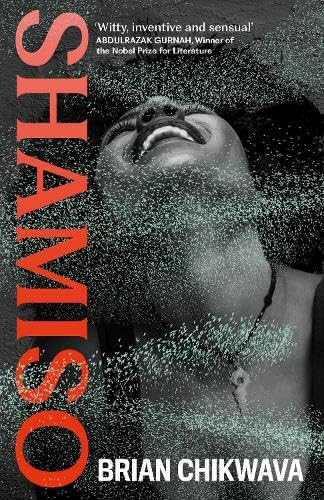 Book cover for "Shamiso" by Brian Chikwava, featuring a close-up portrait.