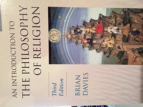 Book cover of An Introduction to the Philosophy of Religion by Brian Davies.