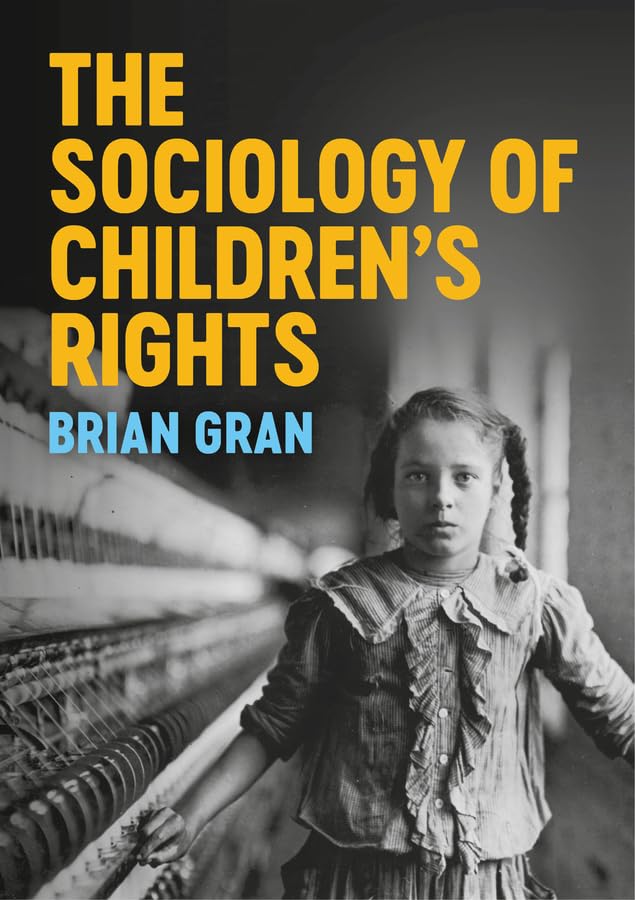 Book cover: "The Sociology of Children’s Rights" with a vintage portrait.