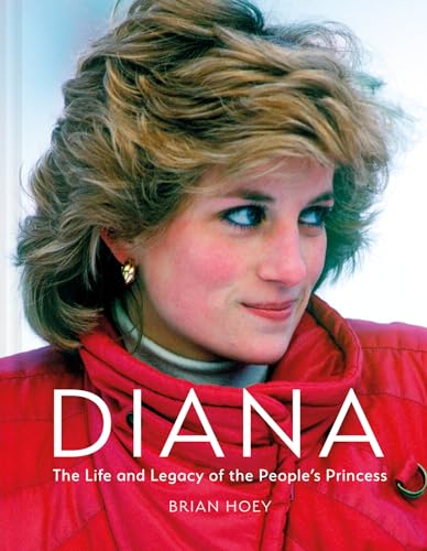 Book cover featuring a portrait of Princess Diana with blonde hair.