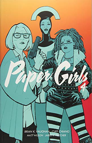 Comic book cover featuring three women with weapons, stylized art.