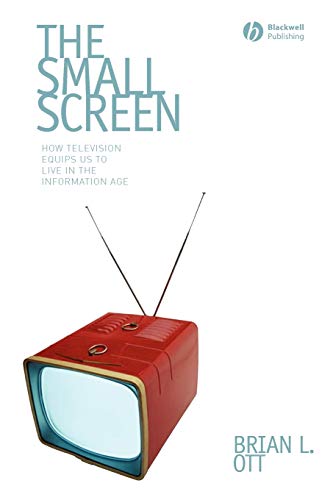 Book cover featuring a red, vintage television with antennae.