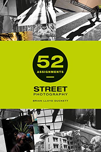 Book cover with street photography collage and bold yellow text.