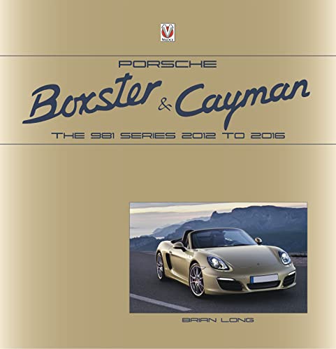 Book cover featuring a gold Porsche Boxster on a mountain road.