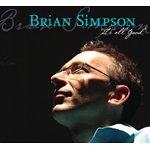 CD cover for Brian Simpson’s “It’s All Good” featuring a portrait of him.