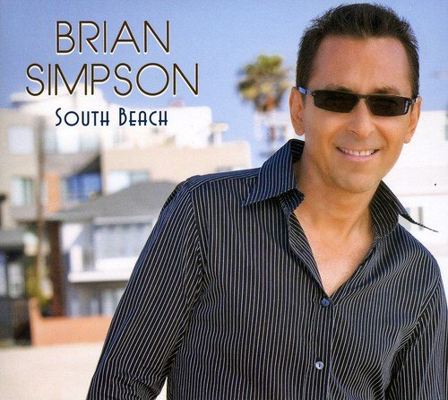 "Album cover featuring a smiling man in sunglasses and a striped shirt."