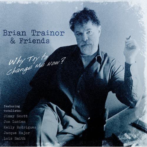 CD cover featuring Brian Trainor, a man with graying hair, looking at the viewer.