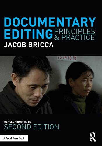 Book cover: "Documentary Editing" with portraits of two people.