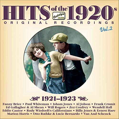 CD cover: "Hits of the 1920s, Vol. 2" with a 1920s-era couple.