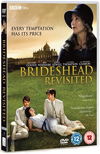 DVD cover for Brideshead Revisited featuring a woman in a hat and three people.