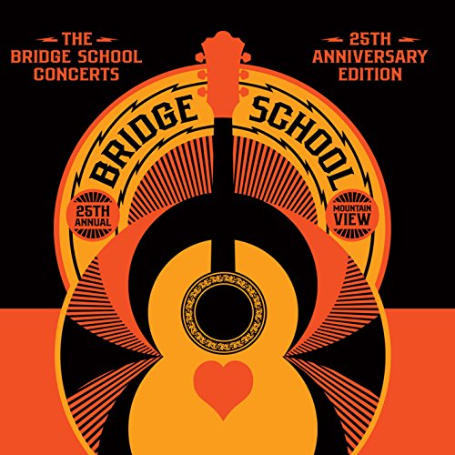 CD cover: orange and black graphic of an acoustic guitar with a heart.