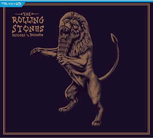 Blu-ray cover for "Bridges to Bremen" featuring a roaring lion illustration.