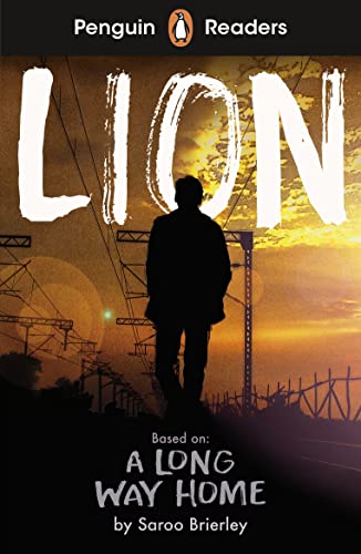 Book cover for "Lion" by Saroo Brierley, silhouette of a person.