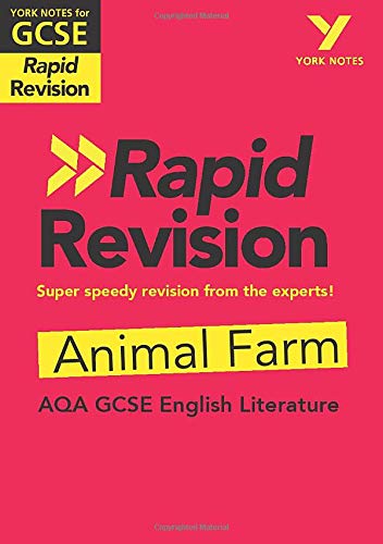 Red York Notes revision guide for AQA GCSE Animal Farm.