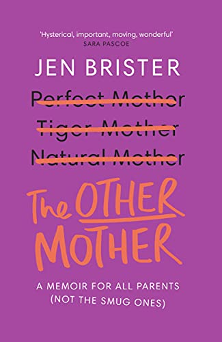 Book cover with purple background and orange, handwritten-style title text.