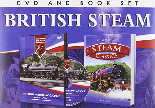 Book and DVD set featuring British narrow gauge steam locomotives.