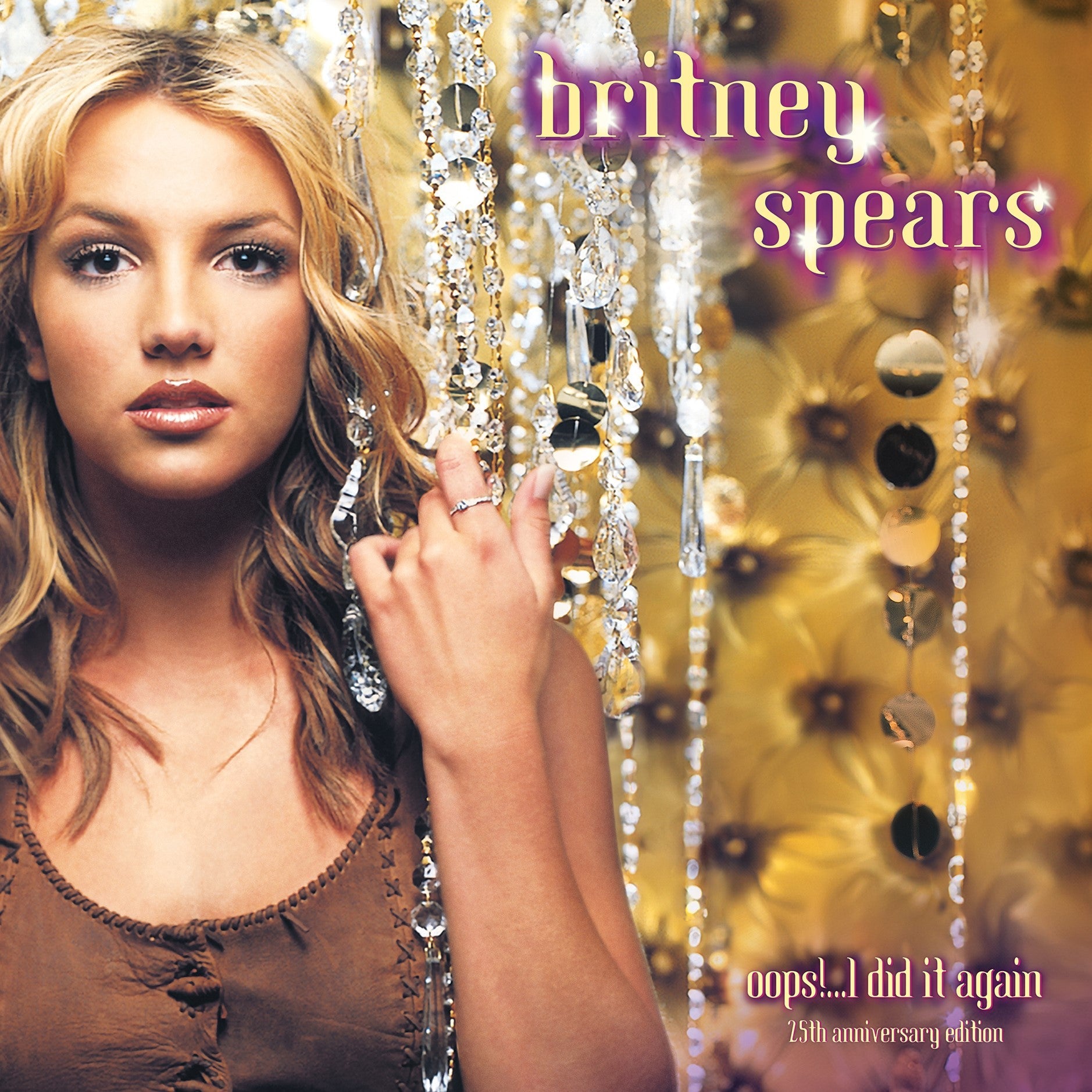 Britney Spears album cover, “Oops!...I Did It Again” 25th anniversary edition.