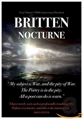 DVD cover for “Britten Nocturne” featuring stormy seascape and white text.