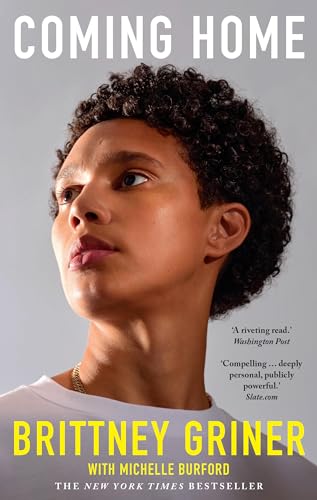 Book cover featuring Brittney Griner, titled "Coming Home.