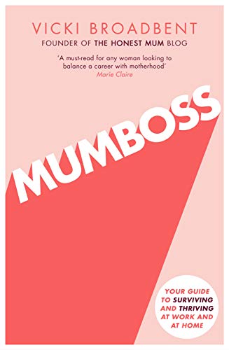 Book cover with large white text "MUMBOSS" on a red and pink background.