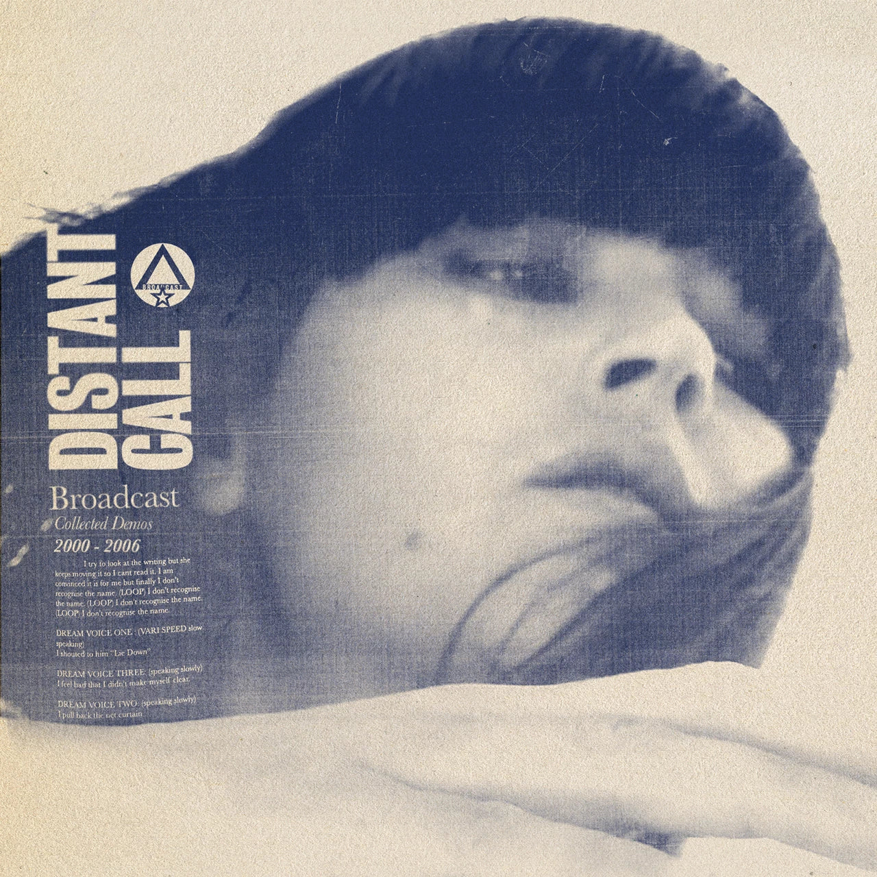 CD in jewel case, likely with band imagery, titled “Broadcast - Distant Call Demos.”