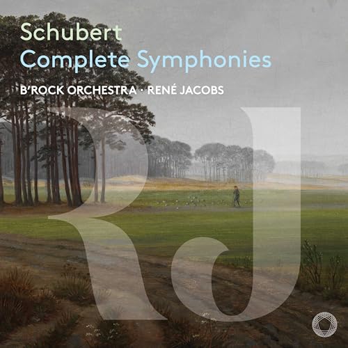 CD cover for Schubert symphonies by B’Rock Orchestra, René Jacobs.