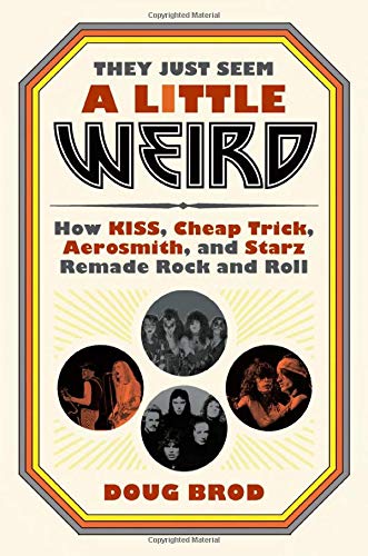 Book cover featuring band photos and bold, retro-style title text.