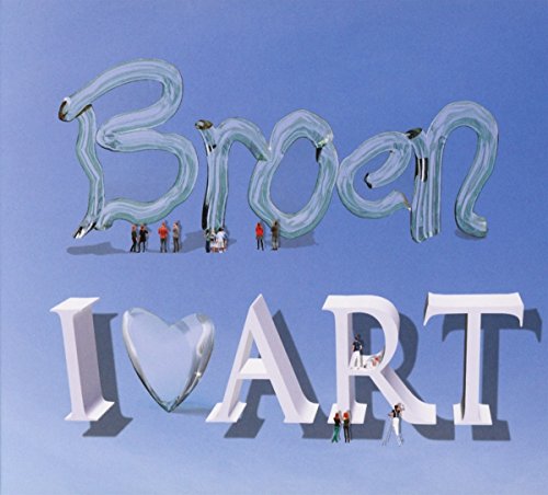 CD cover with sculpted letters and tiny figures in a blue scene.