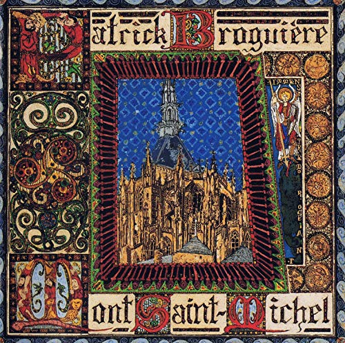 CD cover art depicting Mont Saint-Michel in ornate, medieval-style illustration.