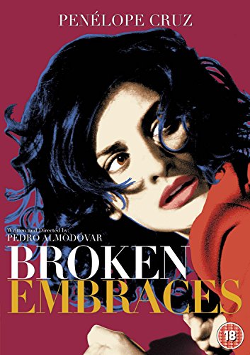 DVD cover for Broken Embraces featuring a close-up of Penélope Cruz.