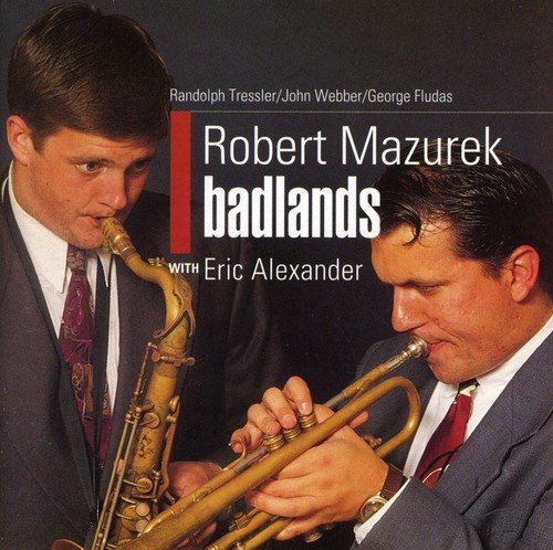Album cover featuring two musicians playing saxophone and trumpet.