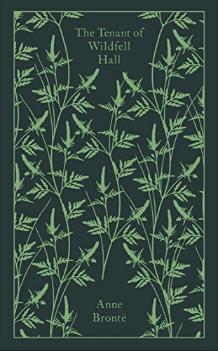 Dark green book cover with repeating fern-like botanical pattern.