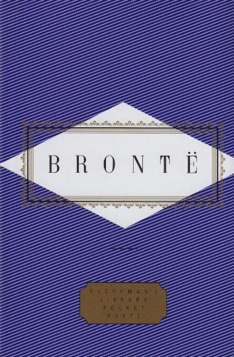 Blue book cover with “BRONTË” in gold lettering and decorative border.