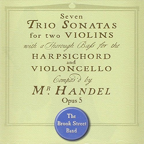 Yellow CD cover with brown text and a blue circular logo at the bottom center.