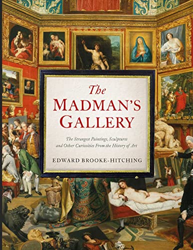 Book cover depicting a crowded, ornate gallery of classical paintings.