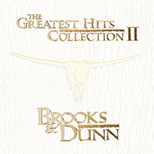Brooks & Dunn’s “Greatest Hits Collection II” CD cover with a bull skull.