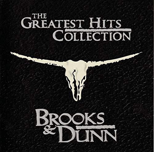 Brooks & Dunn’s “Greatest Hits Collection” CD cover with a skull and horns.