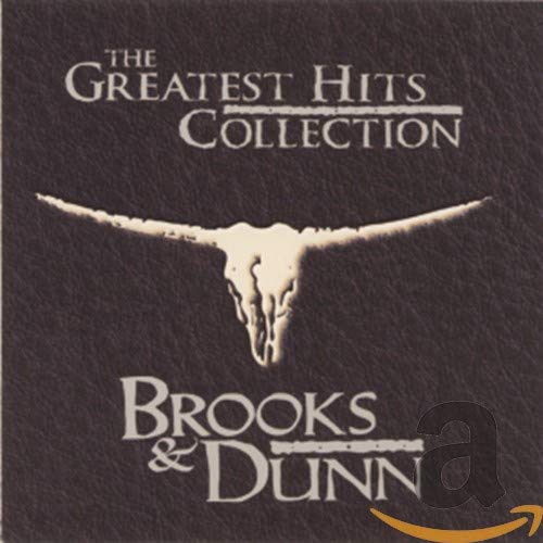 Brooks & Dunn’s “Greatest Hits Collection” CD cover with a steer skull.