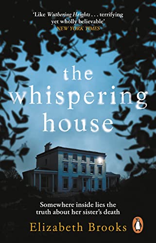 Book cover: "The Whispering House" featuring a large, dark house.