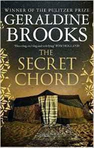 Book cover: "The Secret Chord" by Geraldine Brooks, featuring a tent.