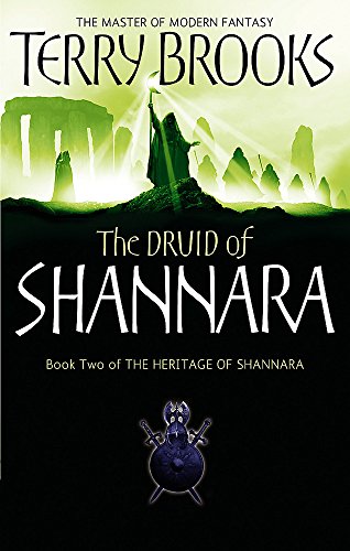 Book cover: "The Druid of Shannara" with a figure against a landscape.
