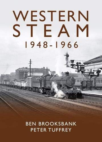 Book cover: “Western Steam 1948-1966” featuring a vintage steam train.