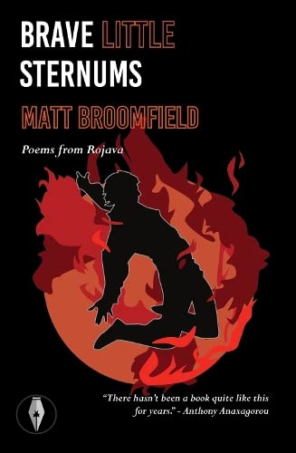 Book cover: black silhouette figure against red, flame-like background.