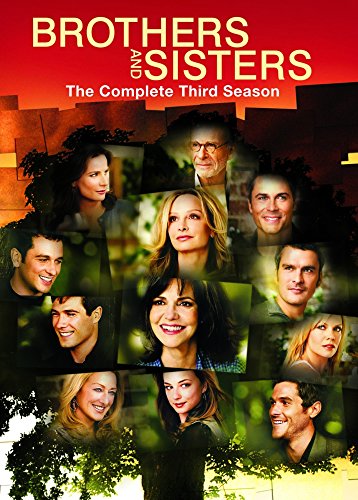 “Brothers & Sisters” Season 3 DVD cover with cast portrait collage.