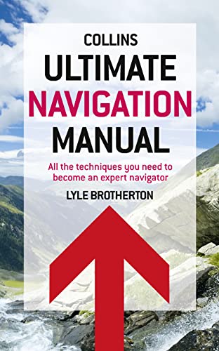 Book cover: “Ultimate Navigation Manual” with a red arrow pointing up.