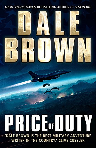 Book cover: “Price of Duty” by Dale Brown, featuring a fighter jet and paratroopers.