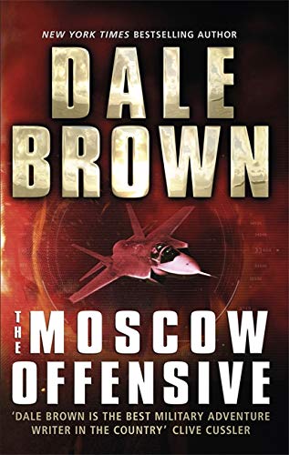 Book cover: "The Moscow Offensive" with a fighter jet and radar screen.